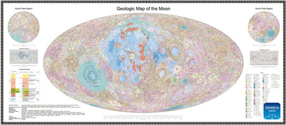 中国、月の高精度地図を公開…米ＮＡＳＡ「自国領土と主張する可能性も」