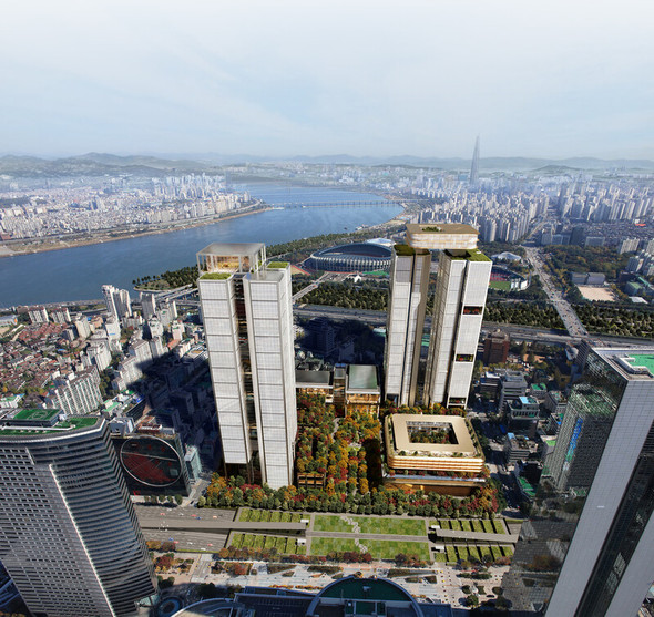 新社屋の設計変更でソウル市との合意前に…現代自動車、鳥瞰図の公開を「強行」