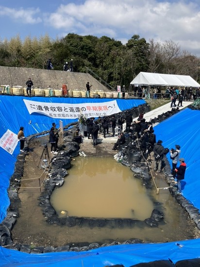 長生炭鉱の朝鮮人徴用犠牲者の遺骨、韓日の市民団体が共同で発掘調査