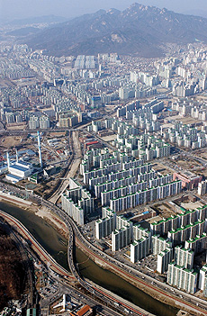 상계·중계·하계 아파트 단지.  한겨레 탁기형 기자