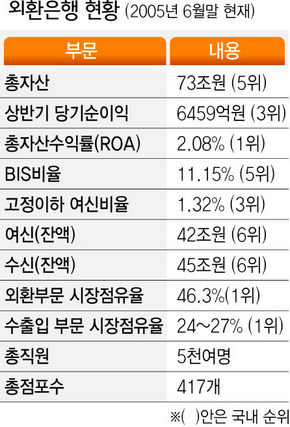 외환은행 현황 (2005년 6월말 현재)