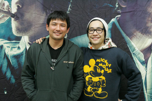 영화 ‘사생결단’ 한창 촬영중인 황정민-류승범