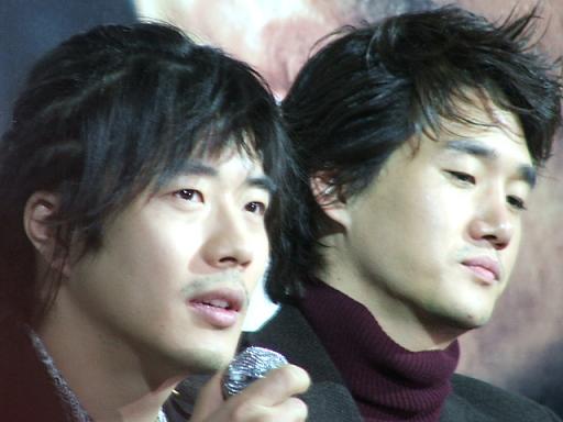 <야수> 시사회에 참석한 권상우, 유지태씨. /필진네트워크 블루카페 <야수> 시사회에 참석한 권상우, 유지태씨. /필진네트워크 블루카페