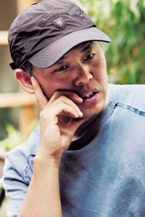 김기덕 감독.