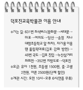 덕포진교육박물관 이용 안내