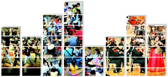 지난해 열린 전주세계소리축제 장면들.