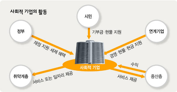 사회적 기업의 활동