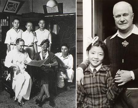 왼쪽은 쟈쿨레가 독일인 후원자와 1930년대 후반에 찍은 사진 사진으로, 맨 오른편에 앉아있는 남자가 나영환씨고, 뒤의 세사람은 나씨의 동생들이다. 오른쪽은 쟈쿨레가 양녀 나성순씨와 1957년에 찍은 사진이다.
왼쪽은 쟈쿨레가 독일인 후원자와 1930년대 후반에 찍은 사진 사진으로, 맨 오른편에 앉아있는 남자가 나영환씨고, 뒤의 세사람은 나씨의 동생들이다. 오른쪽은 쟈쿨레가 양녀 나성순씨와 1957년에 찍은 사진이다.