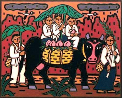 이만익 <귀로> 130 x 162cm, 캔버스 위에 유화, 2005년, 이미지 제공 세오갤러리, ⓒ 이만익 이만익 <귀로> 130 x 162cm, 캔버스 위에 유화, 2005년, 이미지 제공 세오갤러리, ⓒ 이만익