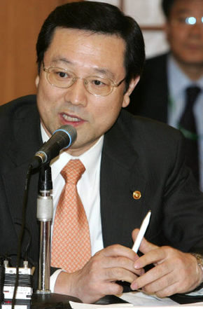 이용섭 건설교통부 장관