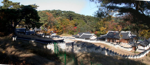남한산성 행궁 전경