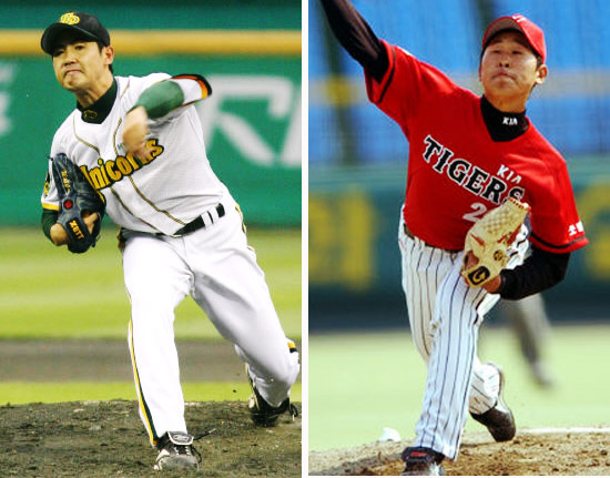현대 장원삼(24·왼쪽사진) / 기아(KIA) 윤석민(21·오른쪽사진) 