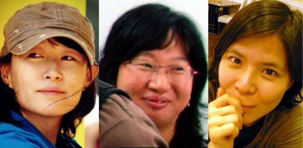 29일 오후 탈레반으로부터 석방된 (왼쪽부터) 안혜진, 이정란, 한지영. (서울=연합뉴스) 29일 오후 탈레반으로부터 석방된 (왼쪽부터) 안혜진, 이정란, 한지영. (서울=연합뉴스)