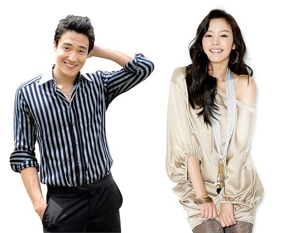 제3회 프리미어 라이징 스타 어워드 올해 남녀부문 수상자 다니엘 헤니와 김아중. 스카이라이프, 씨네21