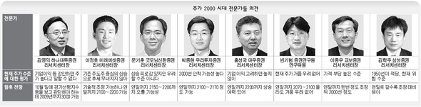 주가 200 시대 전문가들 의견 / 클릭하시면 크게 보실 수 있습니다