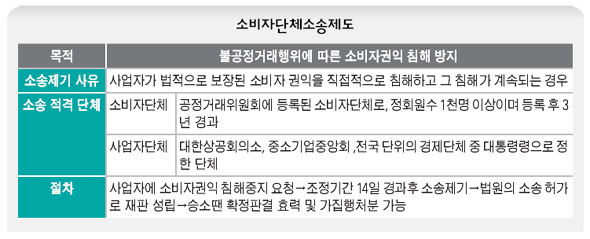 소비자단체 소송제도