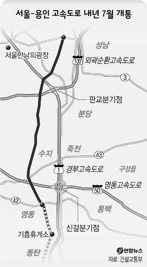 용인~서울 고속도로