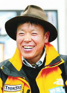 ‘암환자 희망대사’ 산악인 엄홍길씨 