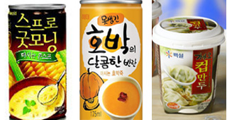 김밥·떡볶이 지겨워 수프·만두·죽 어때?