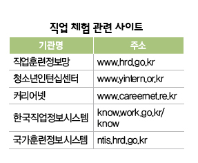 직업 체험 관련 사이트