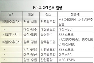 K리그 2라운드 일정