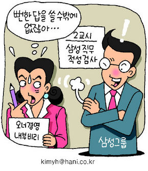 삼성 입사문제 ‘충성도’ 검증?