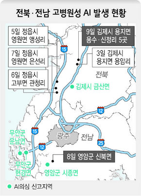 AI의심 신고지역
