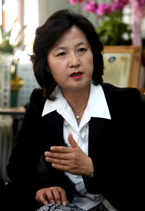 추미애 당선인. 강창광 기자