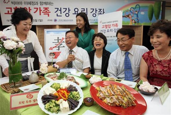 고혈압 환자의 건강식 고혈압 환자의 건강식