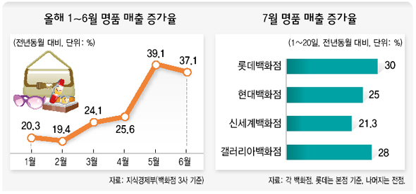 명품 시장 `호황’ 언제까지…