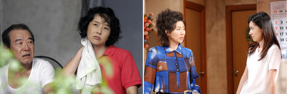 장밋빛 인생(왼&#51902;) 인어아가씨(오른쪽)