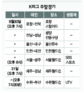 K리그 주말경기
