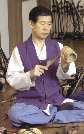 고흥곤(51·사진·고흥곤국악기연구원장)