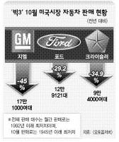 빅3 미국시장 자동차 판매 현황