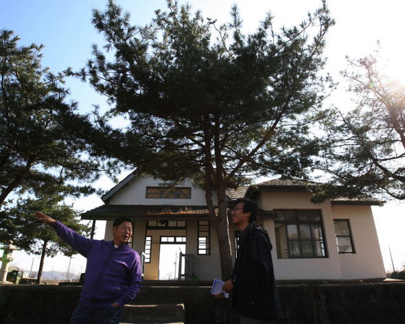 금강산전철이 지나가던 월정리역사. 여기서 반나절이면 금강산에 닿았다.