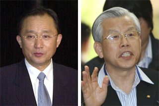 이무영(64·전북 전주 완산갑·왼쪽) 이한정(57·비례대표·오른쪽)
