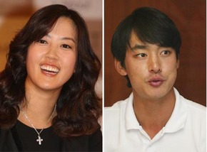 미셸 위(19·사진 왼쪽)  홍순상(27·SK텔레콤·오른쪽)
