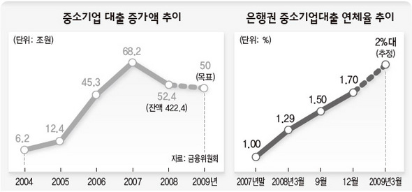 “중기대출, 하자니 불안…안하자니 눈치보여” 