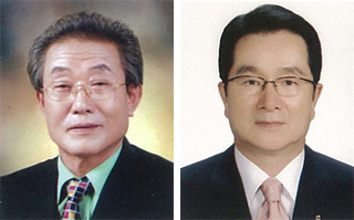 왼쪽부터 이덕우(77) , 최일학(61) 