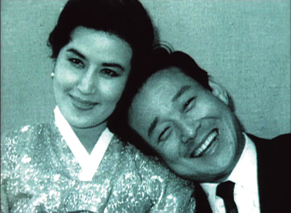 신상옥(사진 오른쪽)-최은희의 추억