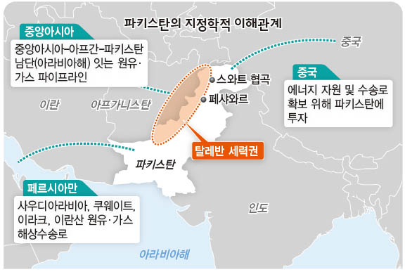 파키스탄의 지정학적 이해관계