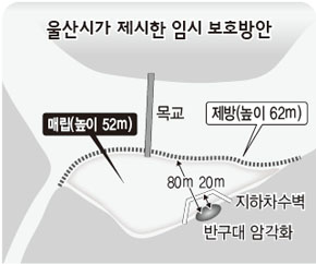 울산시가 제안한 임시 보호방안