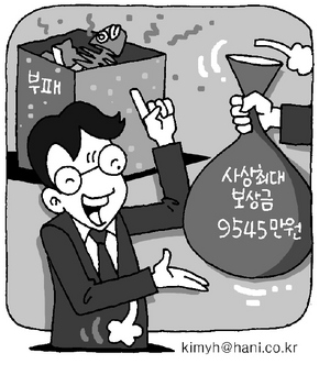 로또수준 부패신고 보상금 9545만원