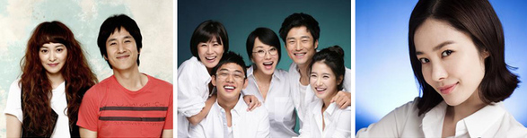 왼쪽부터 트리플, 결혼 못하는 남자, 파트너