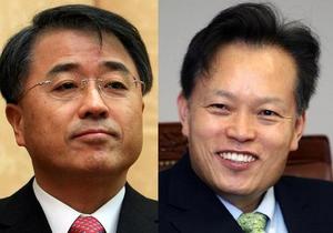 천성관 후보자(왼쪽), 백용호 후보자.