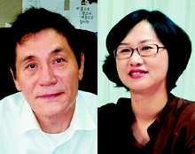 김준형 한국영상응용연구소 이사 (왼쪽) · 방미나 연구원 (오른쪽)