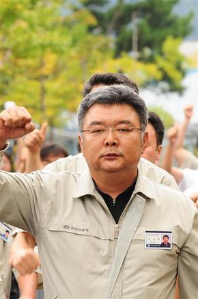이경훈(49) 금속노조 현대차 지부장