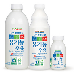 파스퇴르유업 ‘강원청정목장 유기농우유’