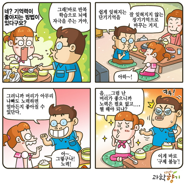 쫀쫀하게 연결되면 머리 좋아진다!