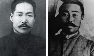 1919년 상하이의 임시정부 수립에 고무된 만주의 항일독립군은 이듬해 사상 최대의 승전보를 울렸다. 청산리 대첩의 김좌진 장군(왼쪽)과 봉오동 전투의 홍범도 장군(오른쪽)이 그 주역들이다.